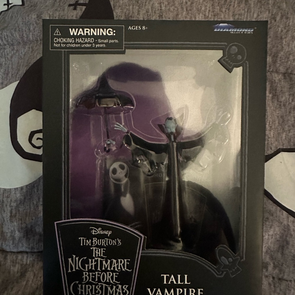 Disney Tall Vampire Action Figure - Black and Purple
